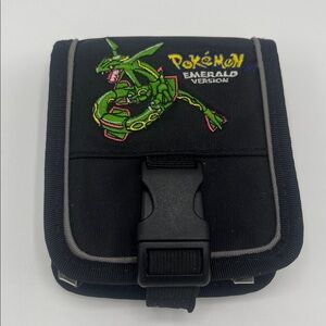 Official Nintendo Pokemon Emerald Version Gameboy Advance Carrying Case Limited